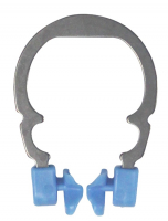 Кільце-кламп з функцією клінів для зубів Dentpark 4/5, 5/6 Small, нікель-титанове, R2 3.0 синє (DMB0436)