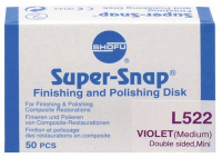Super-Snap Violet mini L522 (Shofu) Полировочные диски, 50 шт