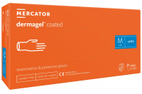 Латексні рукавички Mercator Medical Dermagel Coated, 50 пар