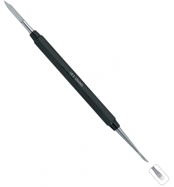 Інструмент Osung L-LK2 Evance Knife №2 (для роботи з воском, двосторонній, алюмінієва ручка)