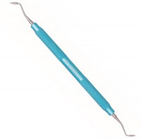 Инструмент Osung L-PKT3, синяя ручка (для работы с воском, двухсторонний, алюминиевая ручка)