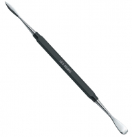 Шпатель Osung L-LS3 (для воску, двосторонній, алюмінієва ручка)