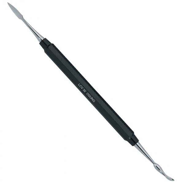 Інструмент Osung L-LCV32 Roach (для роботи з воском, двосторонній, алюмінієва ручка)