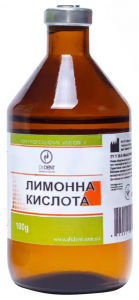 Лимонна кислота Dident 40% (100 г)