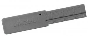 Лінійка ендодонтична Angelus Endodontic Ruler, пластикова, сіра