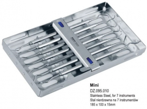 Лоток для автоклава Falcon DZ.095.010 (сталь, 185х140х15 мм)