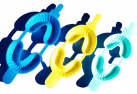 Ложка LUXOR для фторування DT01, S, зелена 160х55 мм