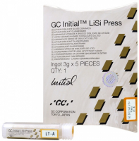 Дисиликат-литиевые таблетки для прессования GC INITIAL LiSi Press LT (низкой прозрачности)