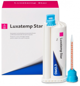 Luxatemp Star (DMG) Пластмасса для изготовления временных коронок, картридж 76г