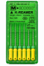 K-Reamers (К-Ример) M-Access, 25 мм (Dentsply) Ручные дрильборы, 6 шт (оригинал)