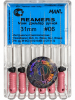 Reamers, 31 мм (Mani) Дрильбори ручні, 6 шт (копія)