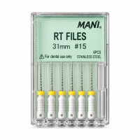 RT Files, 31 мм (Mani) Ручные файлы, 6 шт (оригинал)