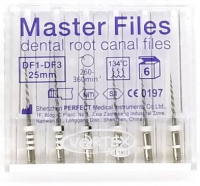 Master Files - DF1-DF3 (Vortex) Ni-Ti інструмент для розробки кореневих каналів (2 шт, 6 шт)