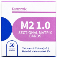 Матриці секційні Dentpark (тип M2) 38 мкм, 50 шт