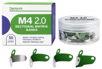 Матриці секційні Dentpark (тип M4) 2.0 з покриттям, 38 мкм, 10 шт