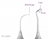 Гладилка тонкая для реставраций Meddins TDI-40/t3