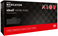 Перчатки нитриловые Mercator Medical Ideall Nitrile Moto Long, 50 пар (без пудры)