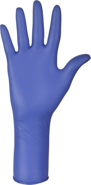 Перчатки нитриловые Mercator Medical Nitrylex Be Free Long (темно-синий, 5,3 г, 50 пар)