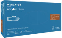 Рукавички нітрилові Mercator Medical Nitrylex Classic Blue, 50 пар