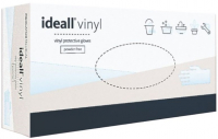 Перчатки виниловые Mercator Medical Simple Vinyl PF-Ideal Vinyl, 50 пар (без пудры)