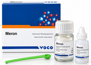 Meron Набор 35 г + 15 мл (Voco) Стеклоиномерный цемент для фиксации