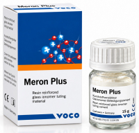 Мерон Плюс Порошок (Meron Plus, Voco) Фиксирующий стеклоиономерный цемент, флакон 15 г