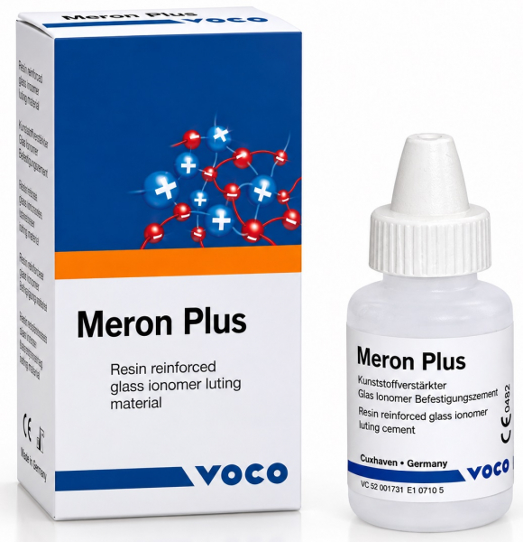 Мерон Плюс Жидкость (Meron Plus, Voco) Фиксирующий стеклоиономерный цемент, 10 мл