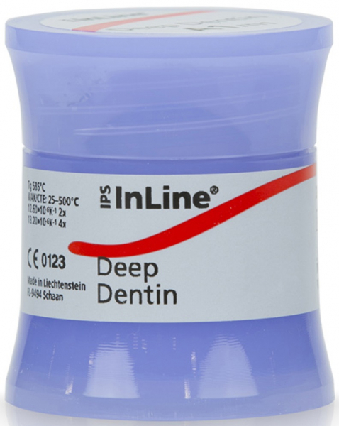 Металокераміка Ivoclar Vivadent IPS InLine, Дип Дентин, A-D, 20 г