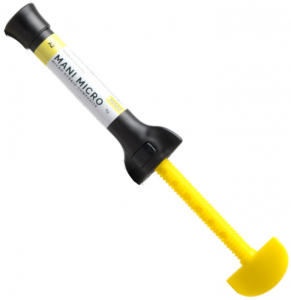 Микро-гибрид (Micro-Hybrid, MANI) Универсальный микрогибридный композит для прямых реставраций, шприц 4 г