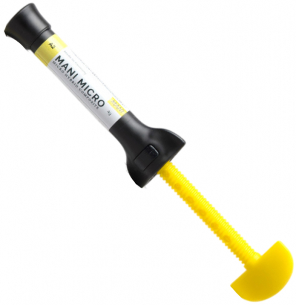 Микро-гибрид (Micro-Hybrid, MANI) Универсальный микрогибридный композит для прямых реставраций, шприц 4 г