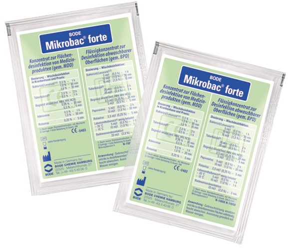Мікробак форте (Microbac Forte, Bode Chemie) Дезінфекційний миючий засіб