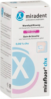 Mirafluor з CHX 0,06%, 500 мл (Miradent) Рідина для полоскання ротової порожнини