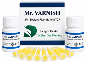 Mr Varnish, 5% (Dengen) Фторид натрия из TCP, 5 шт, со вкусом клубники