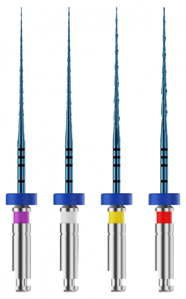 MT Blue, 25 мм (Perfect Dental) Файлы машинные, 4 шт (Ref.1898025100)