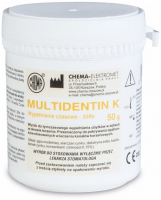 Multidentin K,  50 г (Chema) Желтый водный дентин, порошок