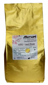 Гіпс Mutsumi Hiro Hard Rock (тип 4) Фісташковий, 2.5 кг