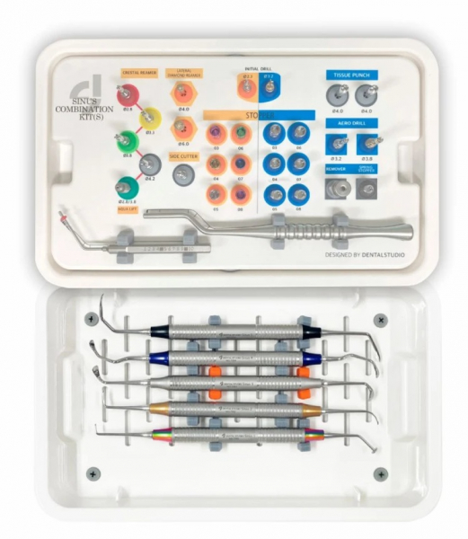 Набор для открытого и закрытого синус-лифтинга Dental Studio Sinus Crestal Sinus Lateral (S) 7110S