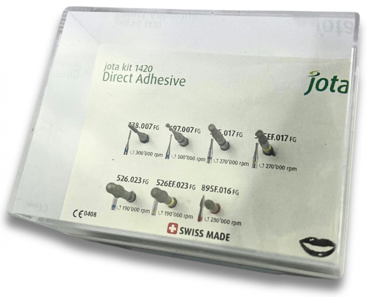 Набір борів для препарування Jota 1420