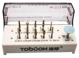 Набор боров для препаровки под керамические виниры Toboom FG0811D