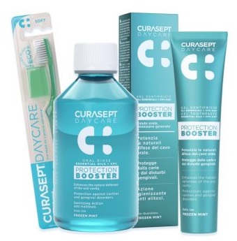 Набір Curasept DAYCARE PROTECTION BOOSTER, FROZEN MINT