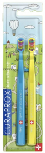 Набір дитячих зубних щіток Curaprox Ultrasoft DUO Special Edition 2025, d - 0,09 мм (2 шт)