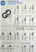 Набор для препарирования Komet Set TD3357A (Юрия Гундяка)