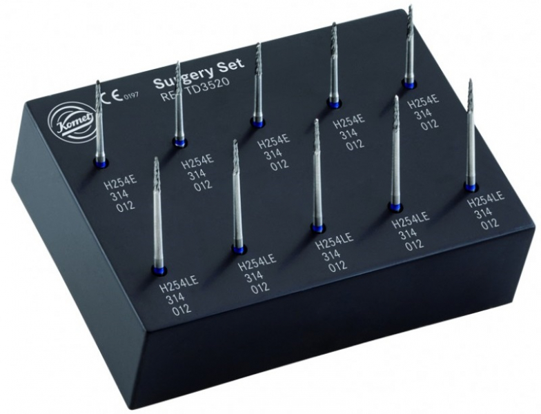 Набір хірургічних борів Komet TD3520