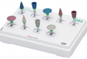 Набор Jota 1399, для керамики, эмали (3-х шаговая полировка, 9 шт)
