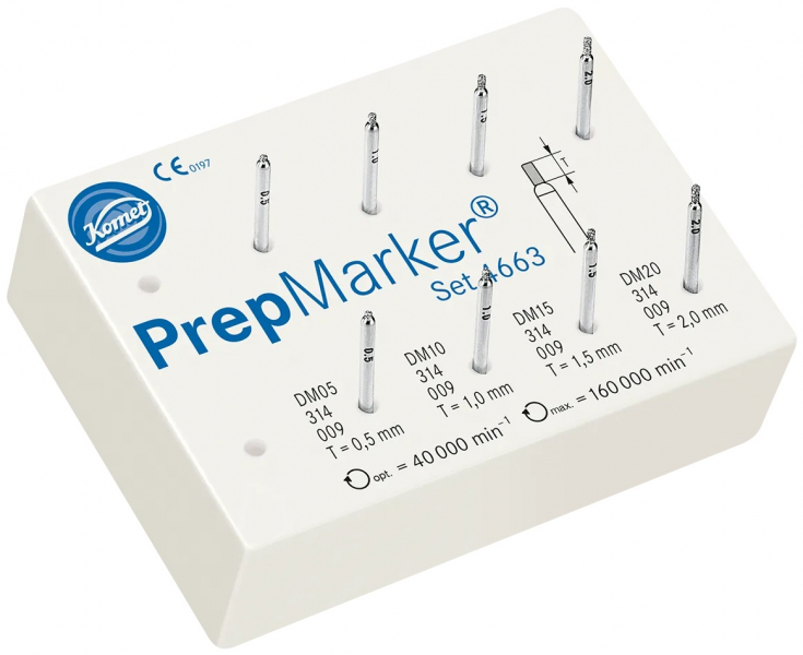 Набор маркерных боров Komet Set 4663