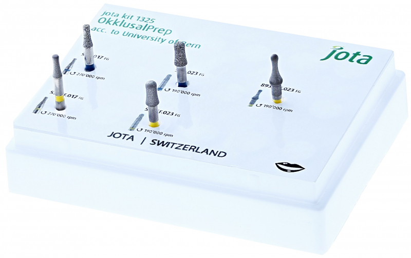 Набір полірувальних борів Jota Okklusal Prep Kit 1325 (5 шт + бокс)