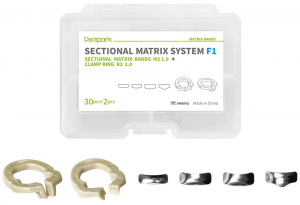 Набор секционных матриц Dentpark F1 тип M2 1,0 - 30 шт (DMB0701)