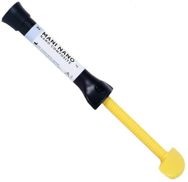 Нано Мани (Nano Mani) Фотополимерный нанокомпозит для прямых реставраций, шприц 4 г
