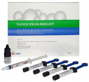 Nanoceram-Bright KIT INTRO, Набор (DMP) Світлозатверділий наногібридний композит, 4х4 г (160111101)