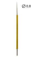 Насадка электрод Мединтех, игла прямая d – 0,8 мм (посадочный разъем – 0,8 мм, для диатермокоагулятора ДТС 03С, ДТС 03Х, 1 шт)